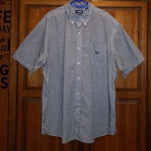 Mens gently used Chaps shirt 3XLT